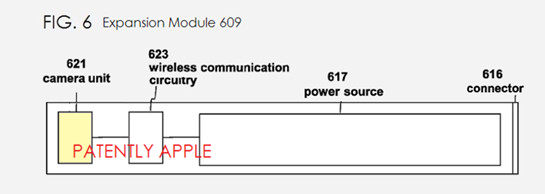 7. Apple modular Stylus - expansion modules FIGS. 6,7,9