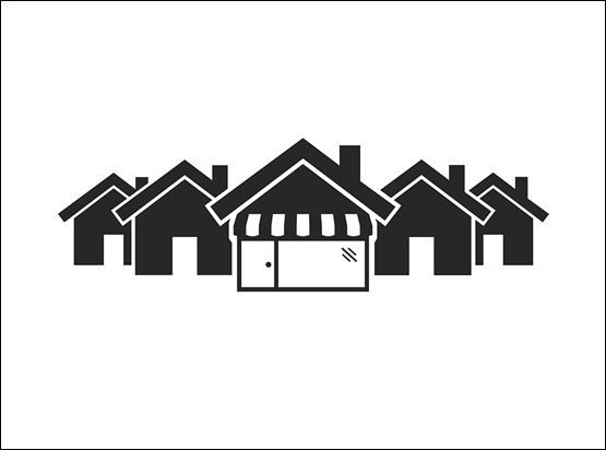 Village Shop, Shop, Village, Icon, Building, House