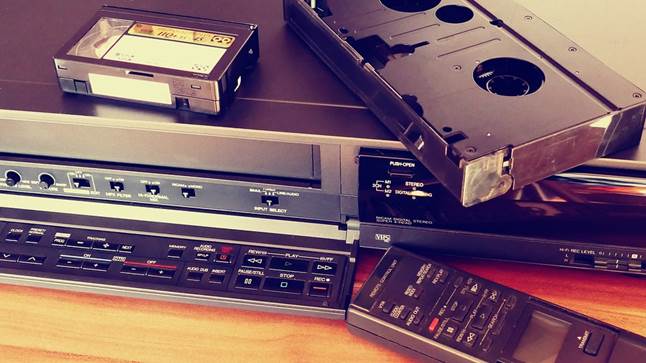 Vcr, Video, Tapes, Movie, Old, Retro, Cassette, Film
