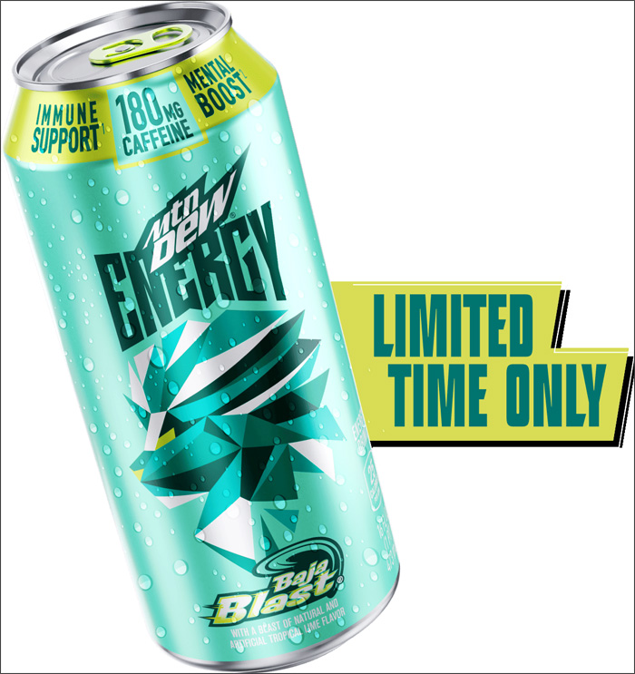 MDE Energy Baja Blast - Limited Time Only