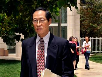 In a file photo, Dongfan 'Greg' Chung leaves the Federal...
