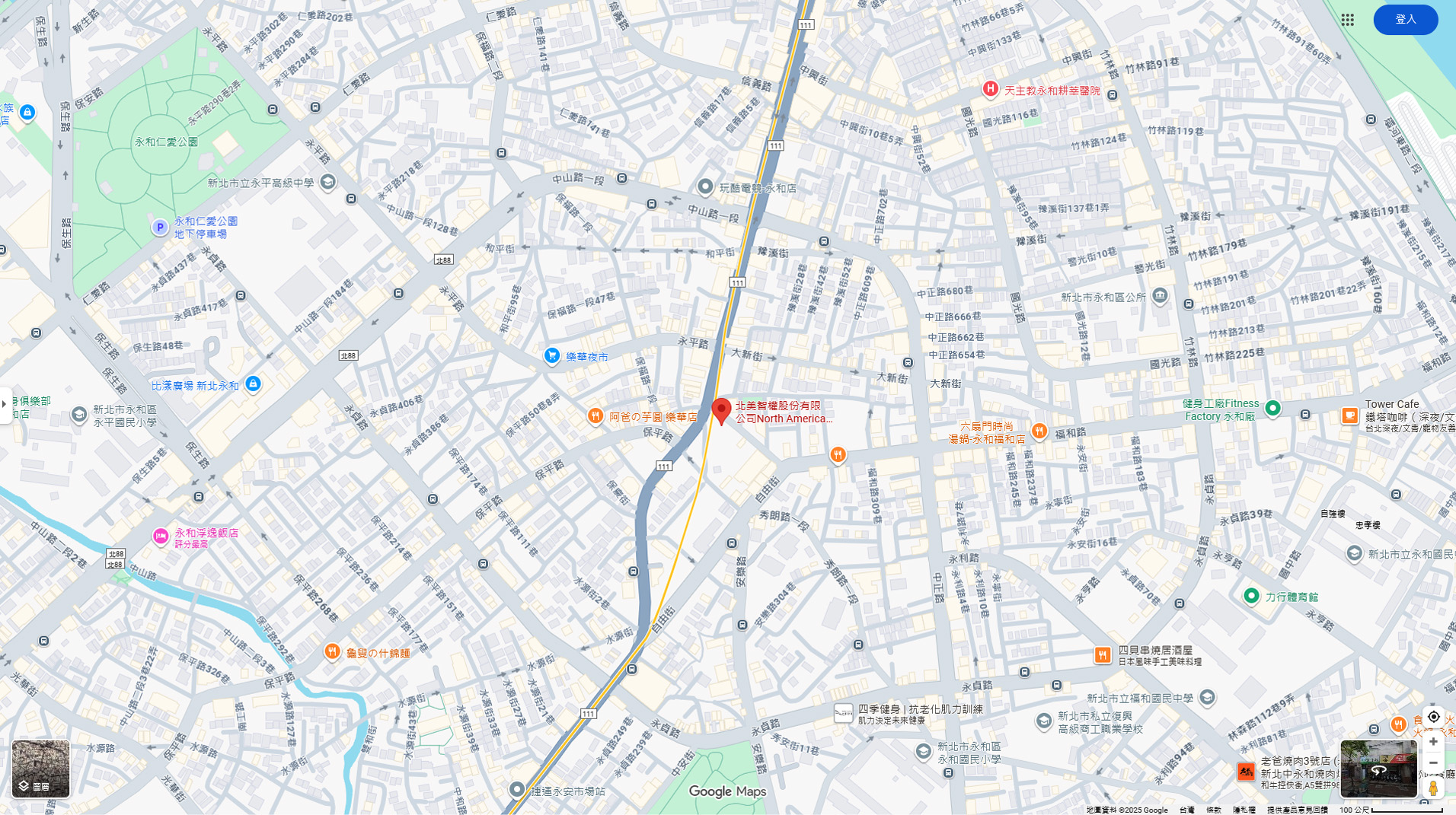 服務據點(Google Maps)